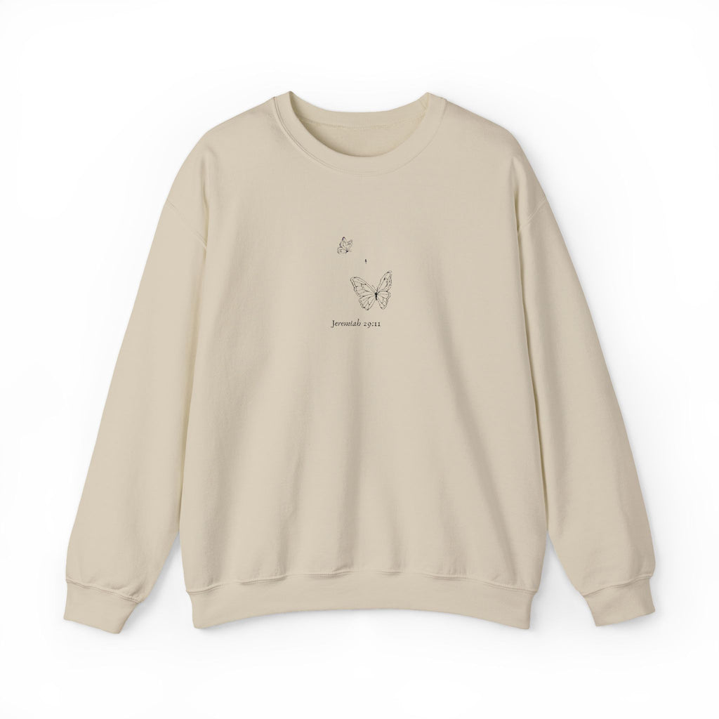 Bible Verse Embroidered Crewneck