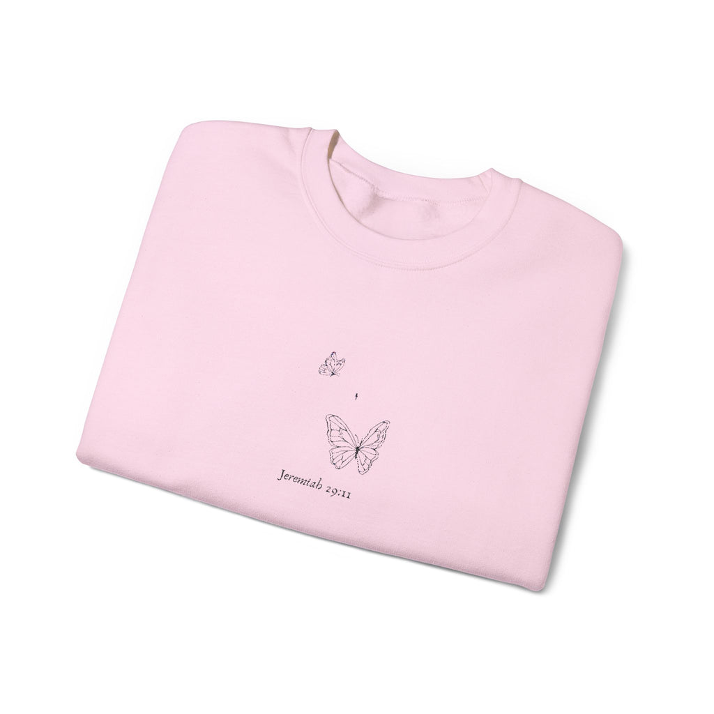 Bible Verse Embroidered Crewneck