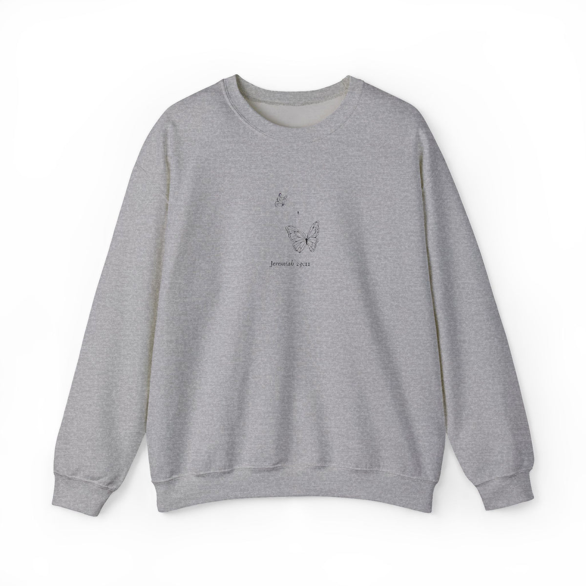 Bible Verse Embroidered Crewneck
