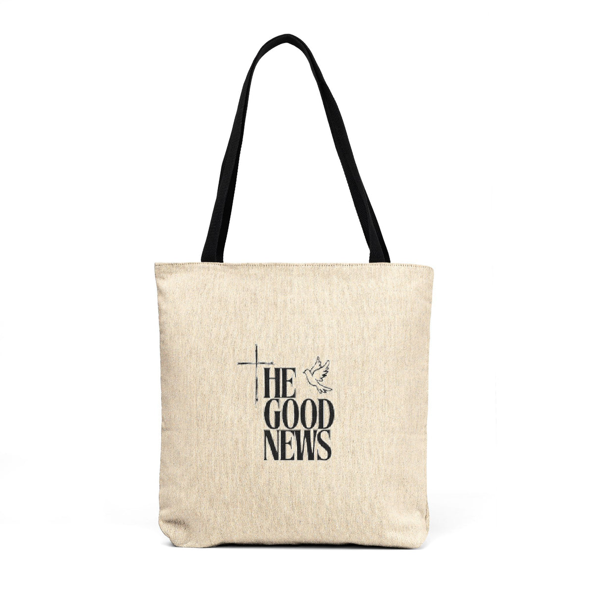 Woven Tote — The Good News Canvas Tote Bag