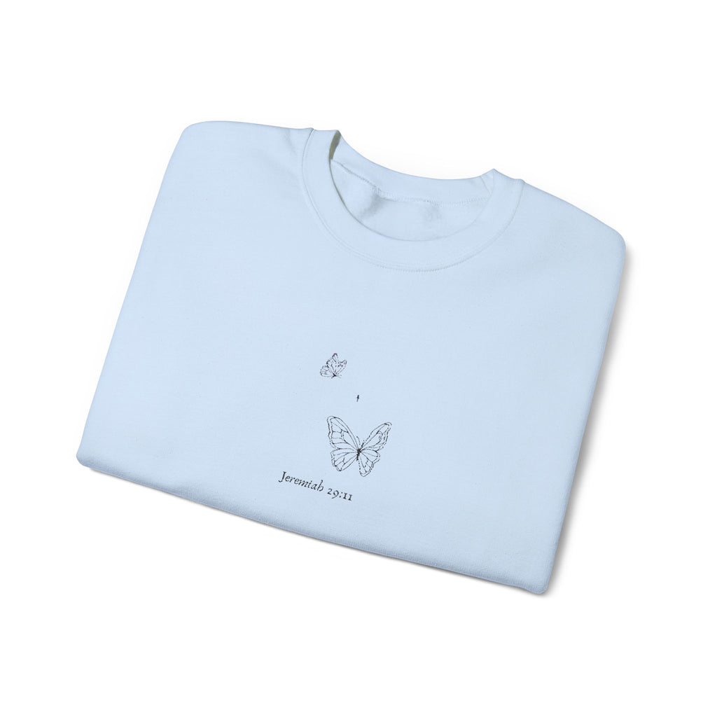 Bible Verse Embroidered Crewneck
