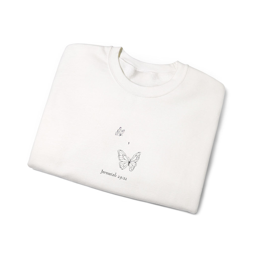 Bible Verse Embroidered Crewneck