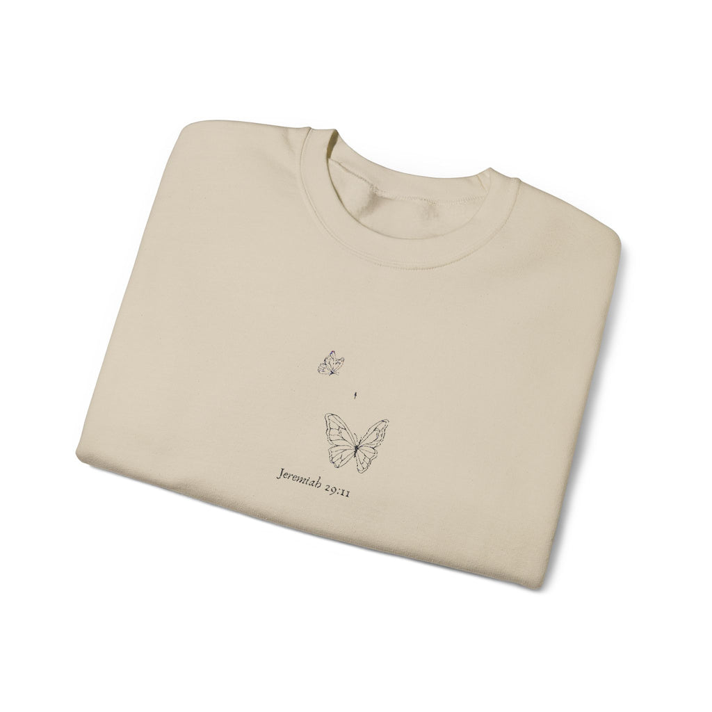 Bible Verse Embroidered Crewneck