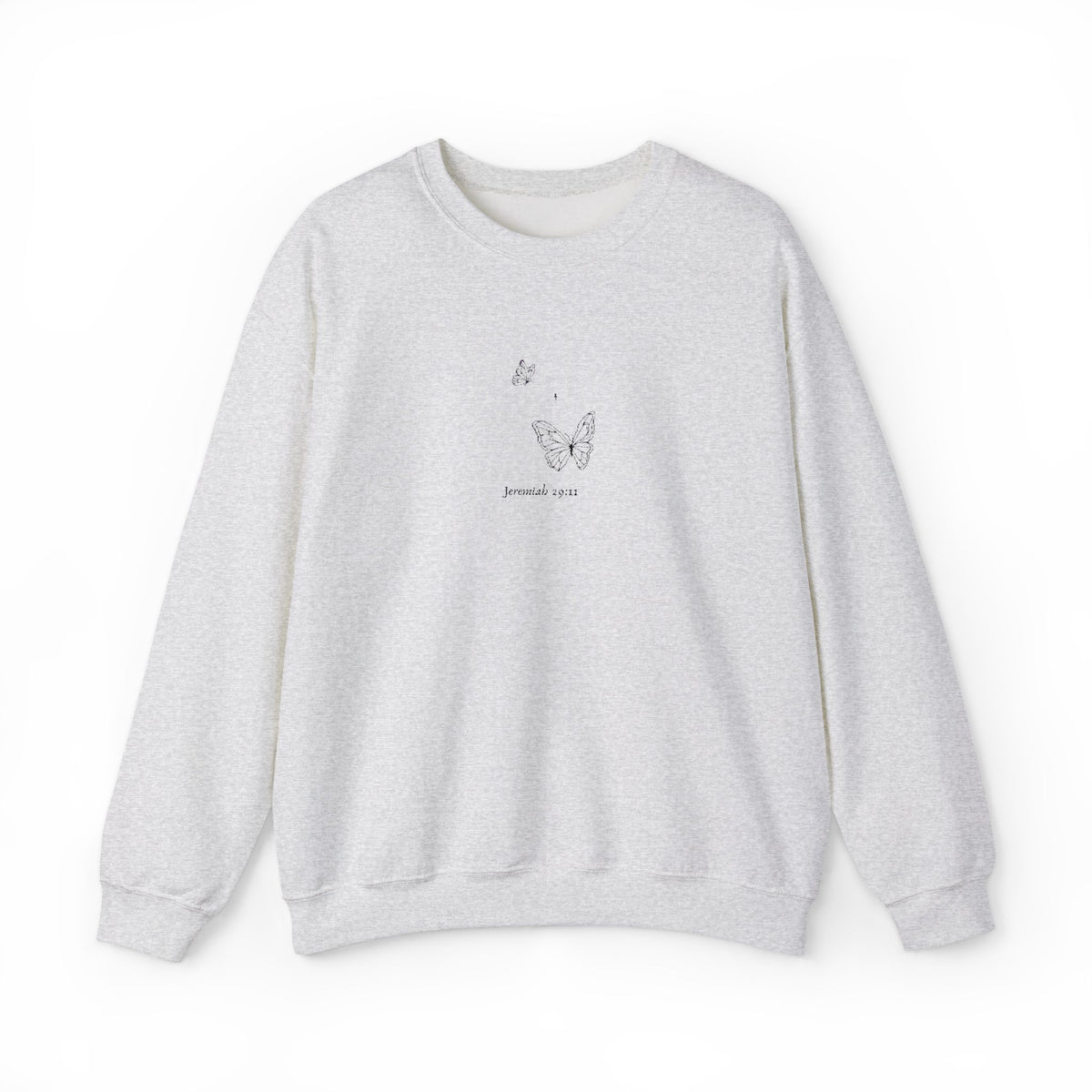 Bible Verse Embroidered Crewneck