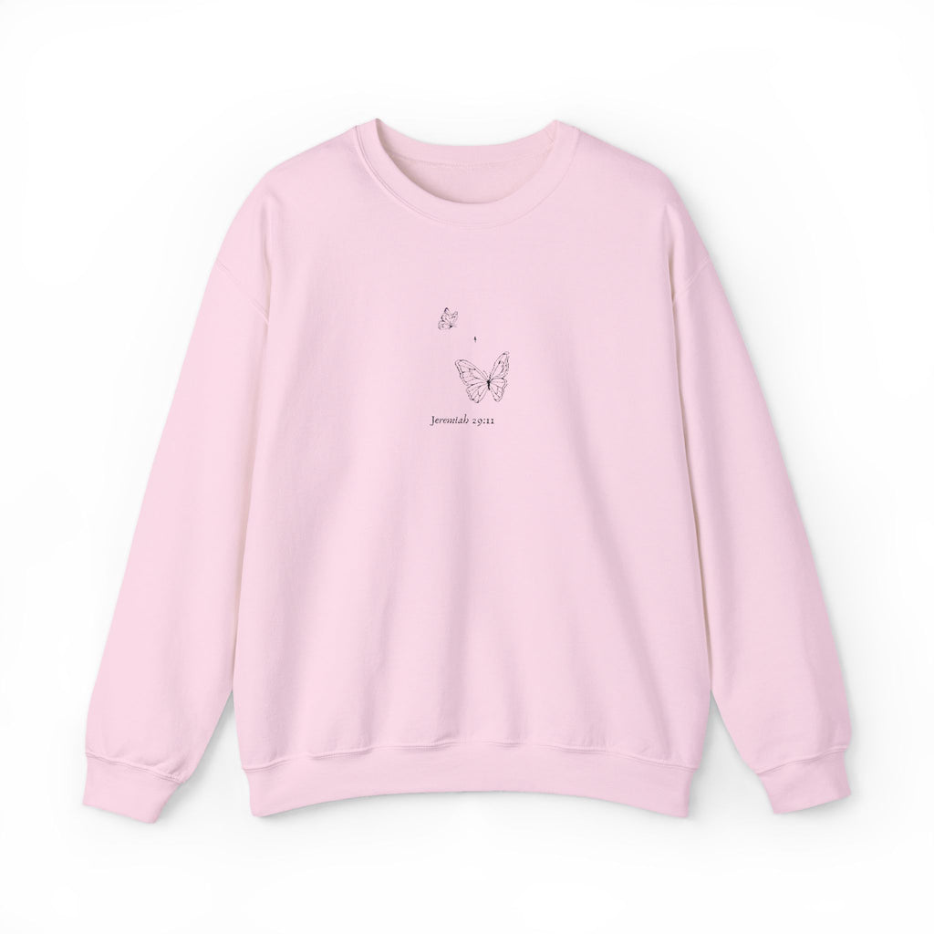 Bible Verse Embroidered Crewneck