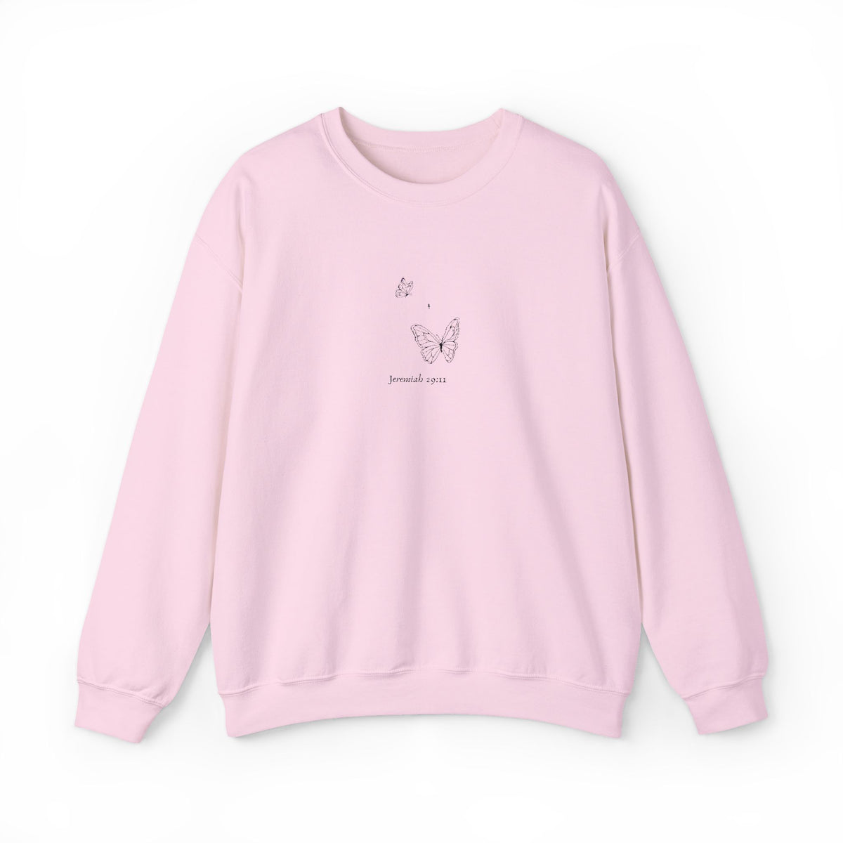Bible Verse Embroidered Crewneck