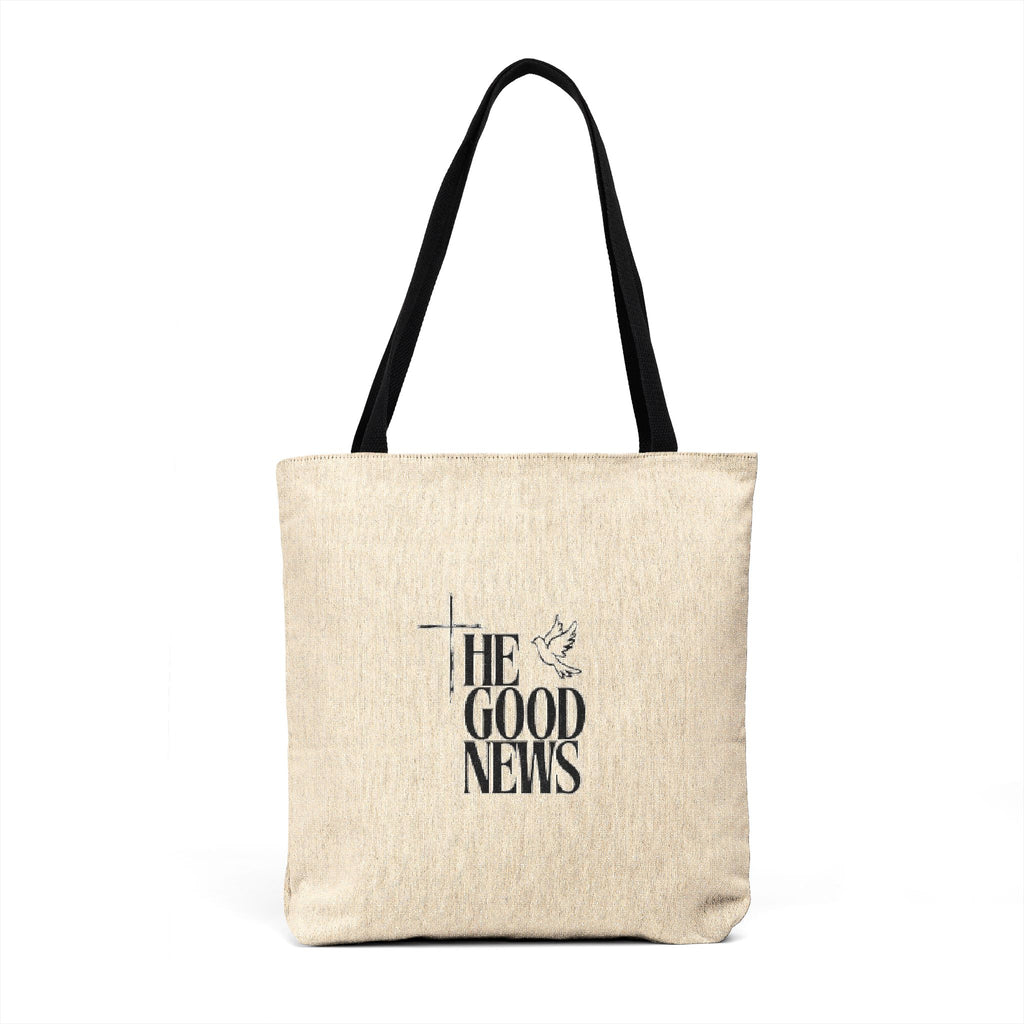 Woven Tote — The Good News Canvas Tote Bag