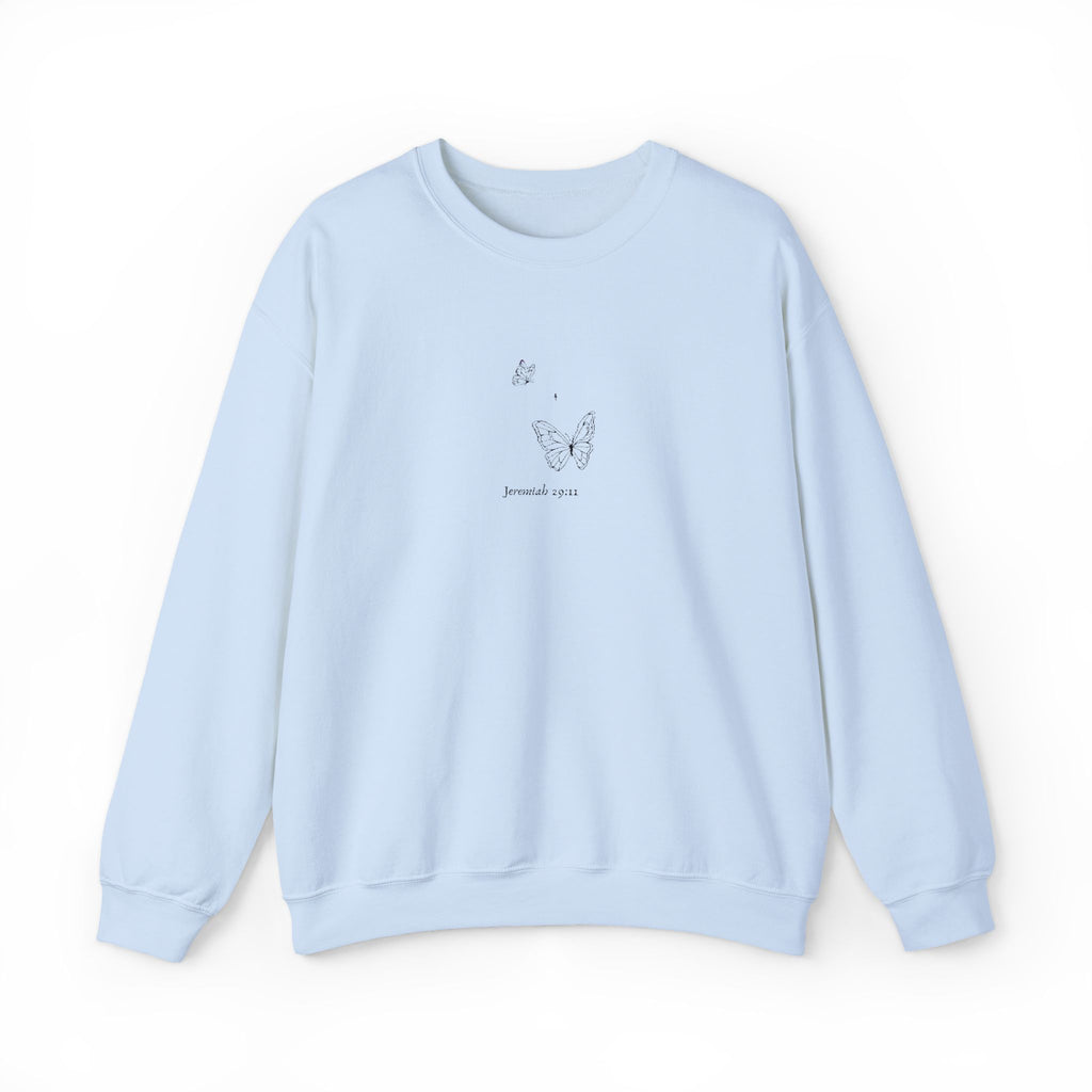 Bible Verse Embroidered Crewneck