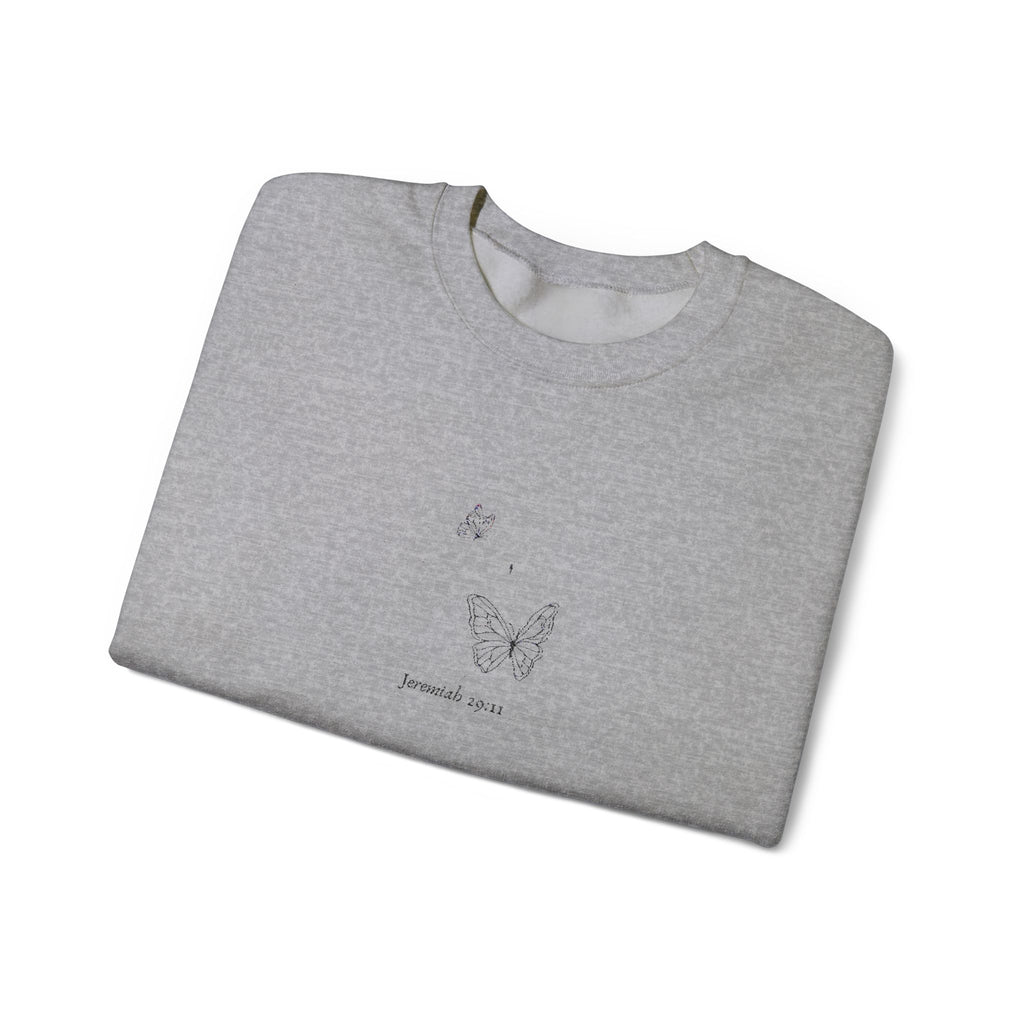 Bible Verse Embroidered Crewneck