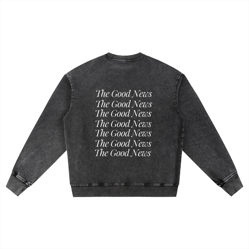 The Good News Oversized Crewneck Sweatshirt